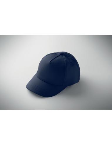 Gorra infantil de algodón 180g/m2 Rupia 5 paneles cierre velcro PERSONALIZABLE
