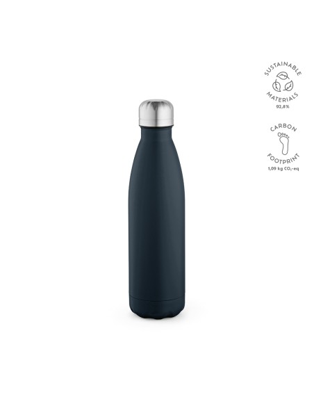 Botella de acero inoxidable reciclado Mississippi doble capa colores mate 530ml PERSONALIZABLE
