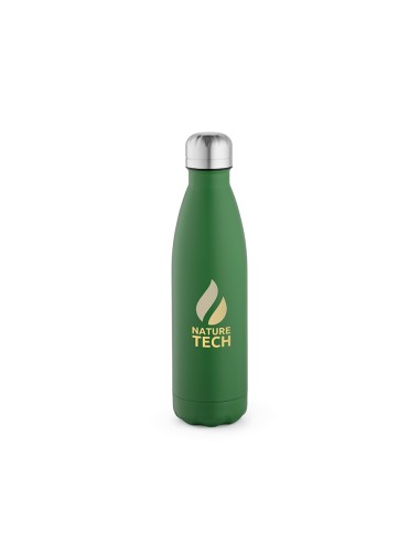 Botella de acero inoxidable reciclado Mississippi doble capa colores mate 530ml PERSONALIZABLE