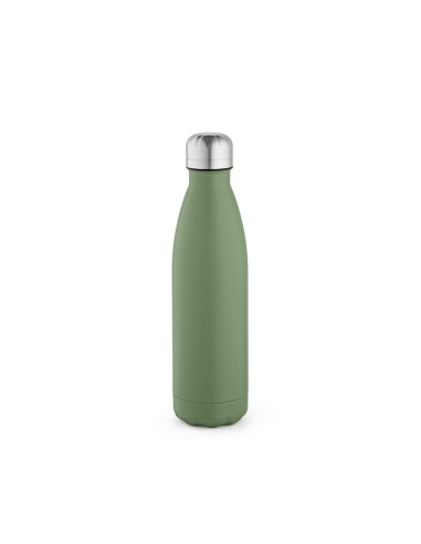 Botella de acero inoxidable reciclado Mississippi doble capa colores mate 530ml PERSONALIZABLE