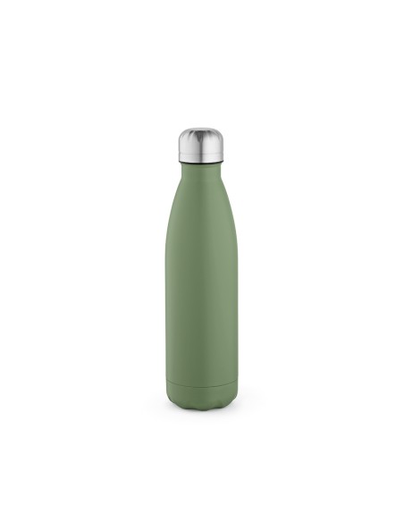 Botella de acero inoxidable reciclado Mississippi doble capa colores mate 530ml PERSONALIZABLE