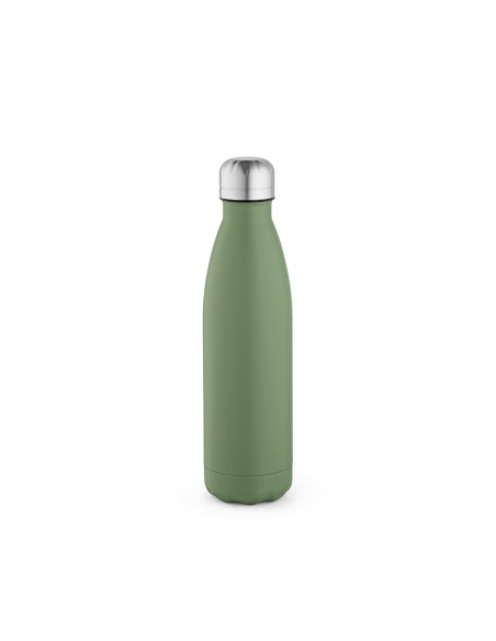 Botella de acero inoxidable reciclado Mississippi doble capa colores mate 530ml PERSONALIZABLE