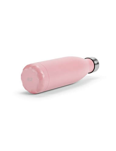 Botella de acero inoxidable reciclado Mississippi doble capa colores mate 530ml PERSONALIZABLE