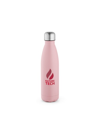 Botella de acero inoxidable reciclado Mississippi doble capa colores mate 530ml PERSONALIZABLE