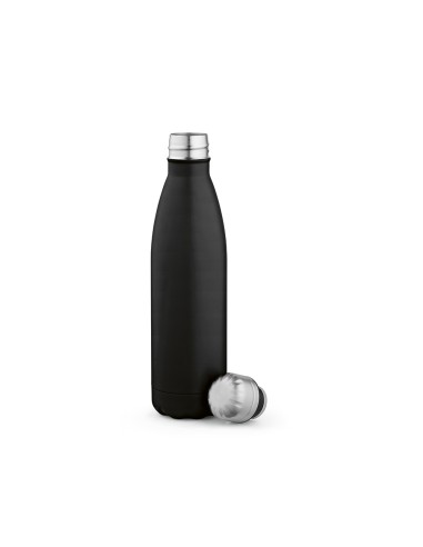 Botella de acero inoxidable reciclado Mississippi doble capa colores mate 530ml PERSONALIZABLE