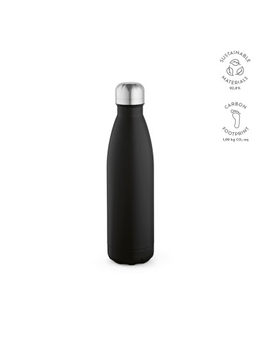 Botella de acero inoxidable reciclado Mississippi doble capa colores mate 530ml PERSONALIZABLE