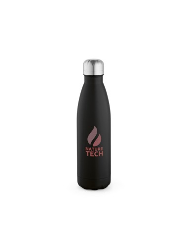 Botella de acero inoxidable reciclado Mississippi doble capa colores mate 530ml PERSONALIZABLE