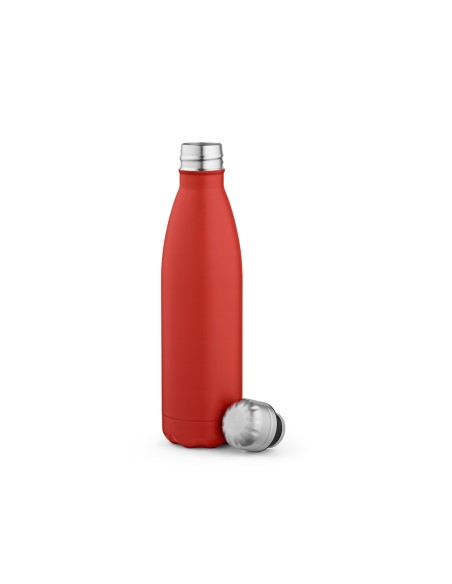 Botella de acero inoxidable reciclado Mississippi doble capa colores mate 530ml PERSONALIZABLE
