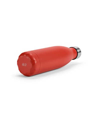 Botella de acero inoxidable reciclado Mississippi doble capa colores mate 530ml PERSONALIZABLE
