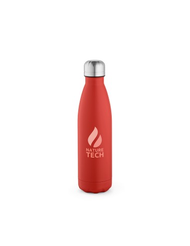Botella de acero inoxidable reciclado Mississippi doble capa colores mate 530ml PERSONALIZABLE