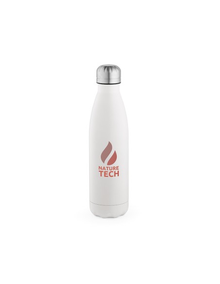 Botella de acero inoxidable reciclado Mississippi doble capa colores mate 530ml PERSONALIZABLE
