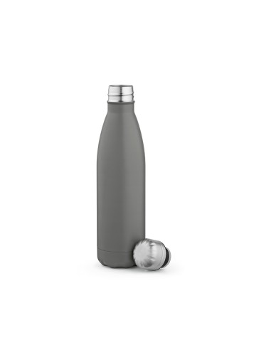 Botella de acero inoxidable reciclado Mississippi doble capa colores mate 530ml PERSONALIZABLE