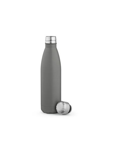 Botella de acero inoxidable reciclado Mississippi doble capa colores mate 530ml PERSONALIZABLE
