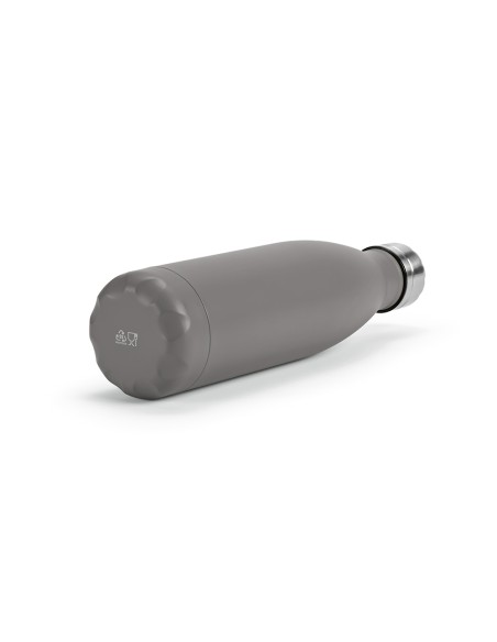 Botella de acero inoxidable reciclado Mississippi doble capa colores mate 530ml PERSONALIZABLE