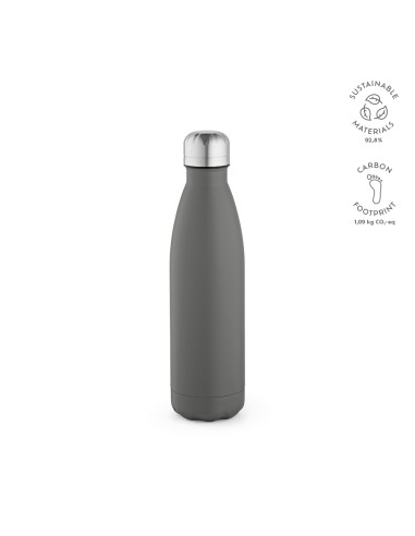Botella de acero inoxidable reciclado Mississippi doble capa colores mate 530ml PERSONALIZABLE