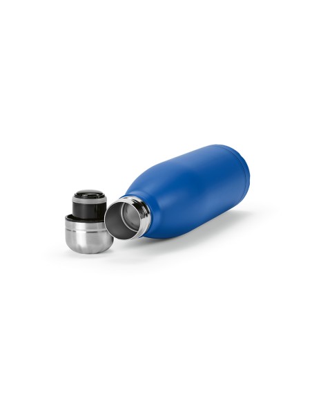 Botella de acero inoxidable reciclado Mississippi doble capa colores mate 530ml PERSONALIZABLE