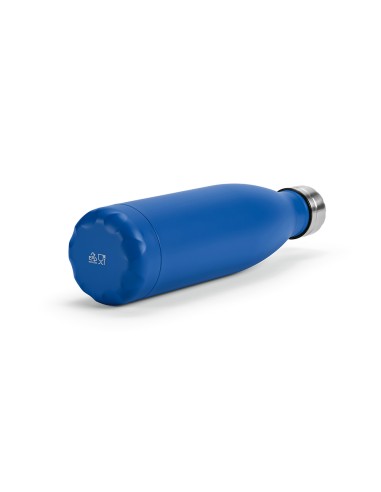 Botella de acero inoxidable reciclado Mississippi doble capa colores mate 530ml PERSONALIZABLE