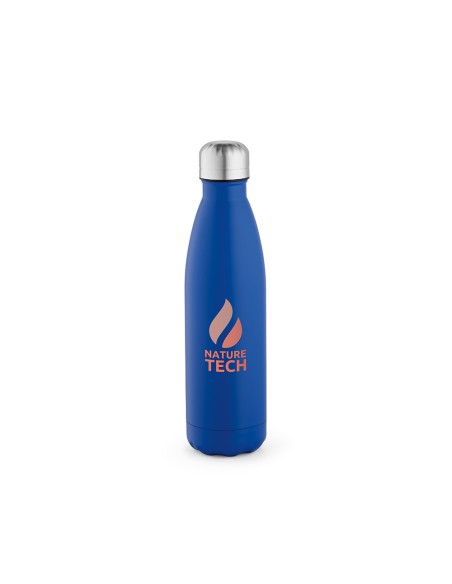 Botella de acero inoxidable reciclado Mississippi doble capa colores mate 530ml PERSONALIZABLE