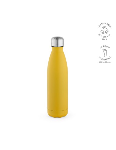 Botella de acero inoxidable reciclado Mississippi doble capa colores mate 530ml PERSONALIZABLE