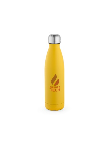 Botella de acero inoxidable reciclado Mississippi doble capa colores mate 530ml PERSONALIZABLE
