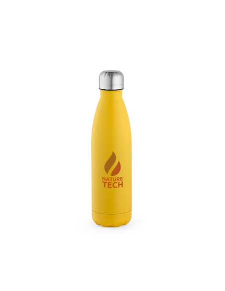 Botella de acero inoxidable reciclado Mississippi doble capa colores mate 530ml PERSONALIZABLE