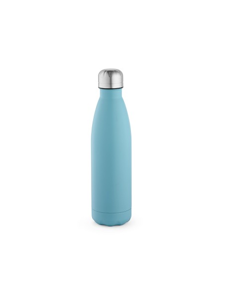Botella de acero inoxidable reciclado Mississippi doble capa colores mate 530ml PERSONALIZABLE