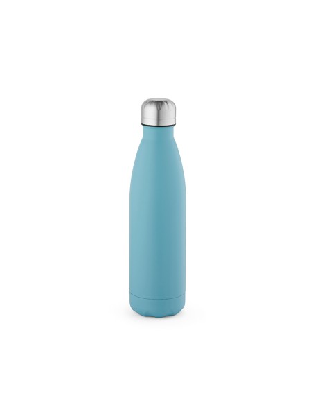 Botella de acero inoxidable reciclado Mississippi doble capa colores mate 530ml PERSONALIZABLE