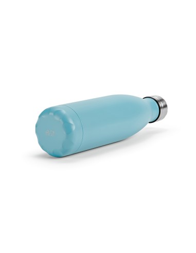 Botella de acero inoxidable reciclado Mississippi doble capa colores mate 530ml PERSONALIZABLE
