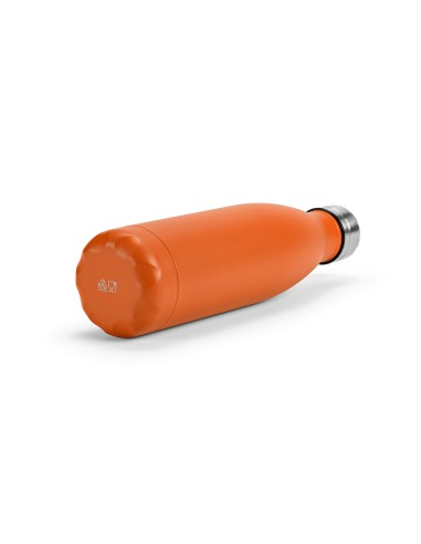 Botella de acero inoxidable reciclado Mississippi doble capa colores mate 530ml PERSONALIZABLE