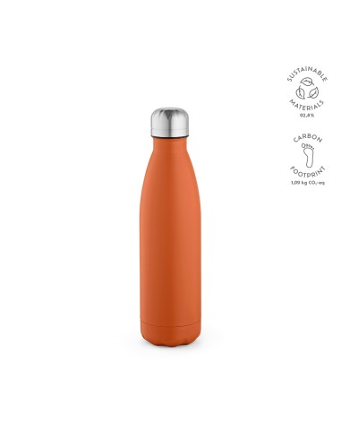 Botella de acero inoxidable reciclado Mississippi doble capa colores mate 530ml PERSONALIZABLE