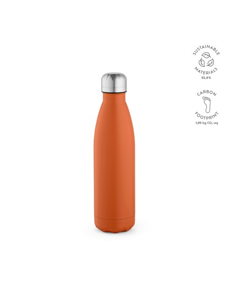 Botella de acero inoxidable reciclado Mississippi doble capa colores mate 530ml PERSONALIZABLE