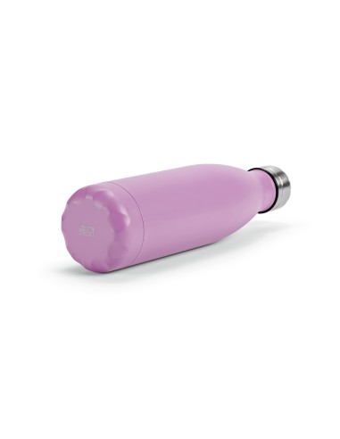 Botella de acero inoxidable reciclado Mississippi doble capa colores mate 530ml PERSONALIZABLE