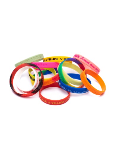 Pulsera de silicona Bognor PERSONALIZABLE