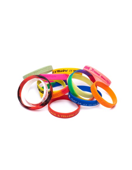 Pulsera de silicona Bognor PERSONALIZABLE
