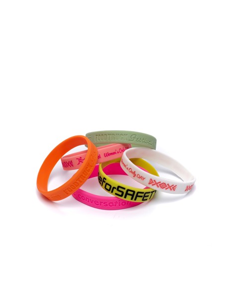 Pulsera de silicona Bognor PERSONALIZABLE