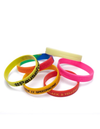Pulsera de silicona Bognor PERSONALIZABLE