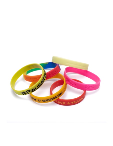 Pulsera de silicona Bognor PERSONALIZABLE