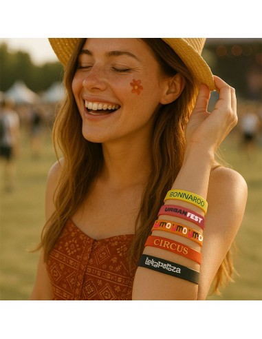 Pulsera de silicona Brisbane PERSONALIZABLE