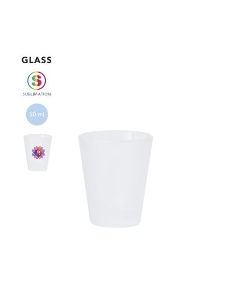 Vaso de chupito de cristal Bremen especial sublimación 50ml PERSONALIZABLE
