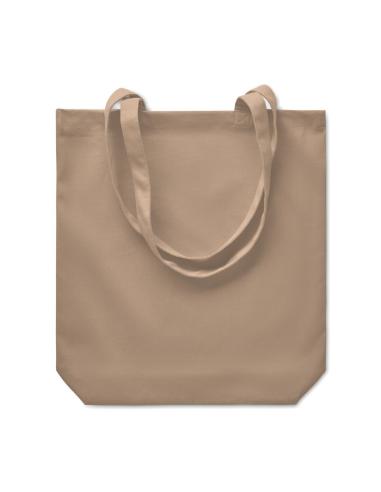 Bolsa de canvas de 270 g/m2 Boltaña con fuelle PERSONALIZABLE