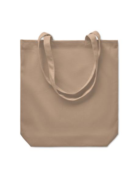 Bolsa de canvas de 270 g/m2 Boltaña con fuelle PERSONALIZABLE