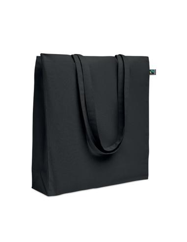 Bolsa de tela Aracena algodón Fairtrade 180g/m2 con fuelle PERSONALIZABLE