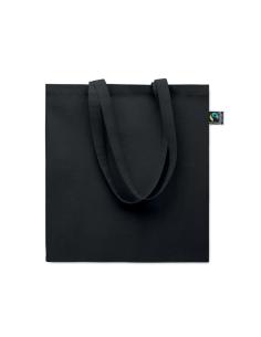 Bolsa de tela Aracena algodón Fairtrade 180g/m2 con fuelle PERSONALIZABLE 2