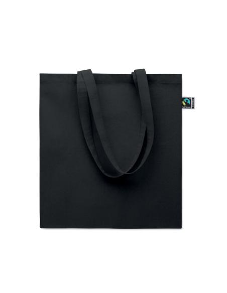 Bolsa de tela Aracena algodón Fairtrade 180g/m2 con fuelle PERSONALIZABLE