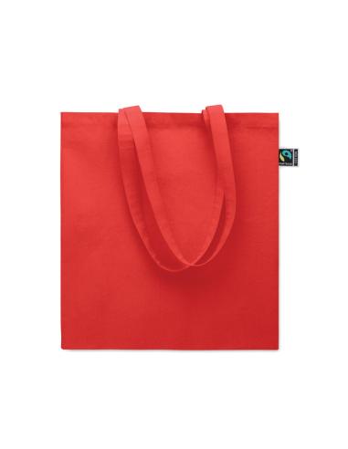 Bolsa de tela Aracena algodón Fairtrade 180g/m2 con fuelle PERSONALIZABLE
