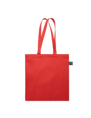 Bolsa de tela Aracena algodón Fairtrade 180g/m2 con fuelle PERSONALIZABLE