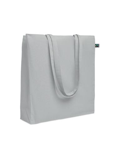 Bolsa de tela Aracena algodón Fairtrade 180g/m2 con fuelle PERSONALIZABLE