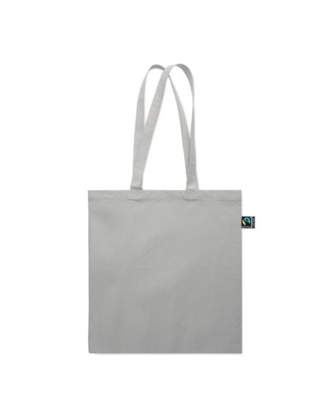 Bolsa de tela Aracena algodón Fairtrade 180g/m2 con fuelle PERSONALIZABLE