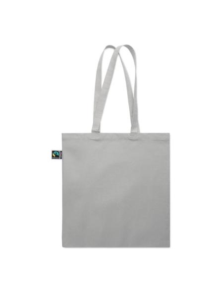 Bolsa de tela Aracena algodón Fairtrade 180g/m2 con fuelle PERSONALIZABLE
