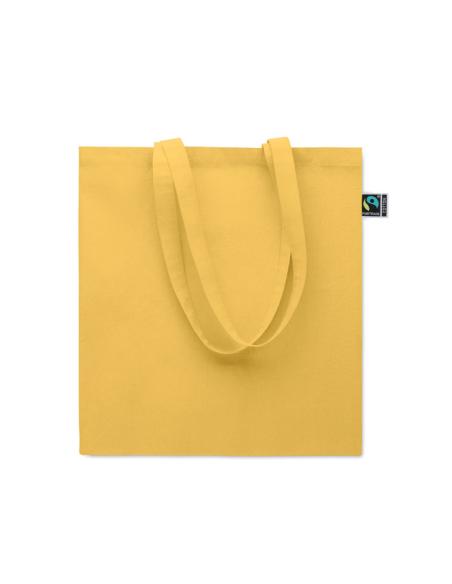 Bolsa de tela Aracena algodón Fairtrade 180g/m2 con fuelle PERSONALIZABLE